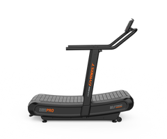 GYMOST Curved Treadmill, Self-Generated Curve Manual Treadmill with 4 Resistance Levels, Ideal for Commercial & Home Running Use