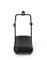 GYMOST Curved Treadmill, Self-Generated Curve Manual Treadmill with 4 Resistance Levels, Ideal for Commercial & Home Running Use